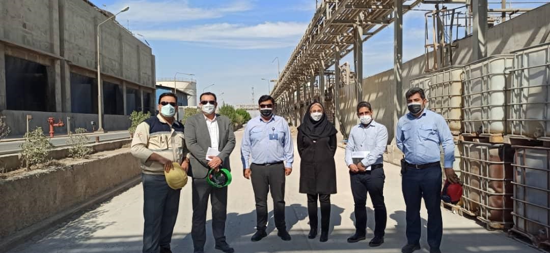 بازدید رِییس محیط زیست شرکت ملی صنایع پتروشیمی از پروژه های محیط زیستی ماهشهر
