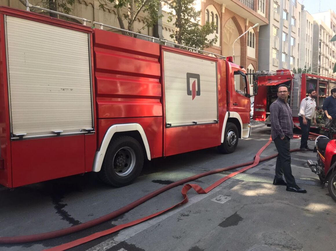 تشریح موضوع مشاهده دود درساختمان شرکت مهندسی و توسعه نفت